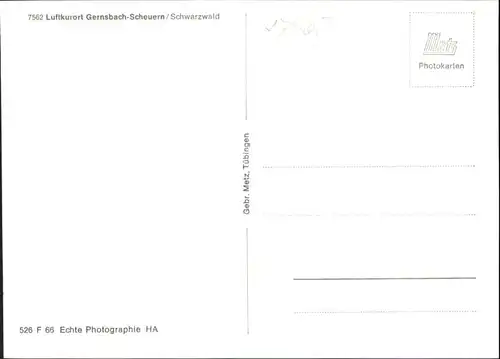 Scheuern Gernsbach  / Gernsbach /Rastatt LKR