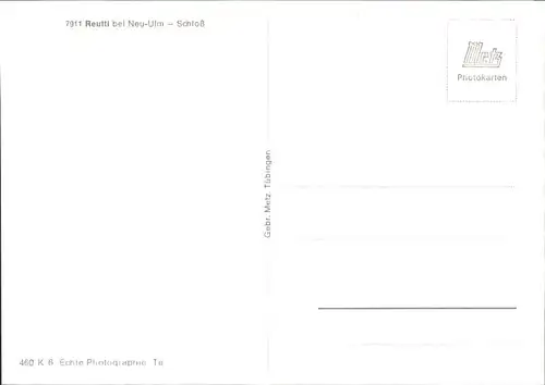 Reutti Neu-Ulm Reutti Schloss * / Neu-Ulm /Neu-Ulm LKR