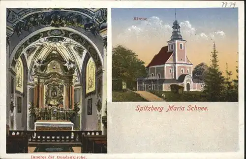 Woelfelsgrund Spitzberg Maria Schnee Gnaden Kirche  * / Polen /