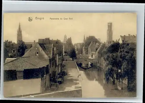 Bruges Flandre Bruges Quai Vert * /  /