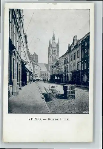 Ypres Ypern West Vlaanderen Ypres Rue Lille * /  /
