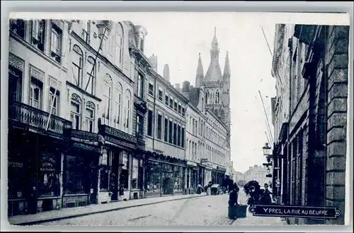 Ypres Ypern West Vlaanderen Ypres Rue Beurre * /  /