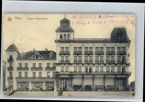 Heyst-sur-Mer Flandre Palace Hotel Kursaal x /  /