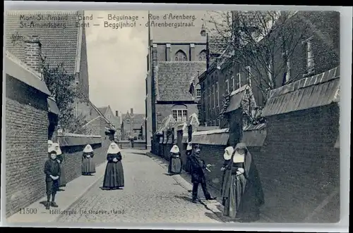 Mont-Saint-Amand Mont-Saint-Amand Gand Gent St. Amandsberg Beguinage Beggijnhof Rue Arendberg Arenbergstraat * /  /