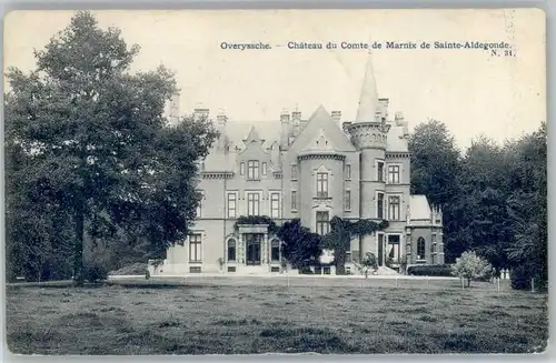 Overyssche Overyssche Chateau Comte Marnix Sainte Aldegonde * /  /