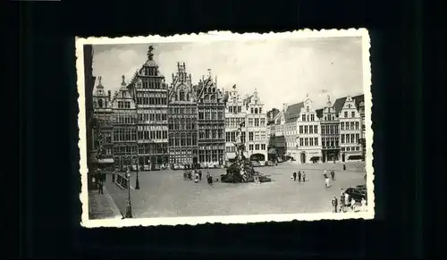 Antwerpen Anvers Antwerpen Anvers Grote Markt Gildehuizen Grand Place Maisons Corporations x /  /