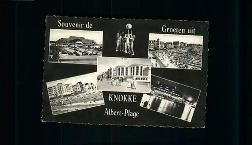 Knokke-Heist Plage Albert x /  /