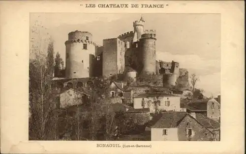 Saint-Front-sur-Lemance Chateau de Bonaguil / Saint-Front-sur-Lemance /Arrond. de Villeneuve-sur-Lot