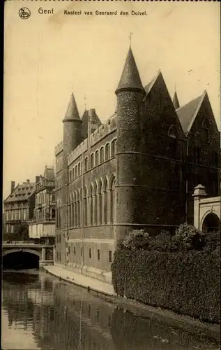 Gent Gand Flandre Gent Kasteel van Geeraard Duivel x /  /