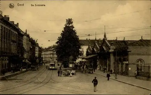 Gent Gand Flandre Gent Zuidstatie Strassenbahn * /  /