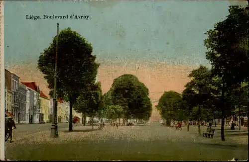 Liege Luettich Liege Boulevard d Avroy x / Luettich /Provinde Liege Luettich