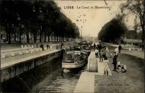 Liege Luettich Liege Canal Maestricht x / Luettich /Provinde Liege Luettich