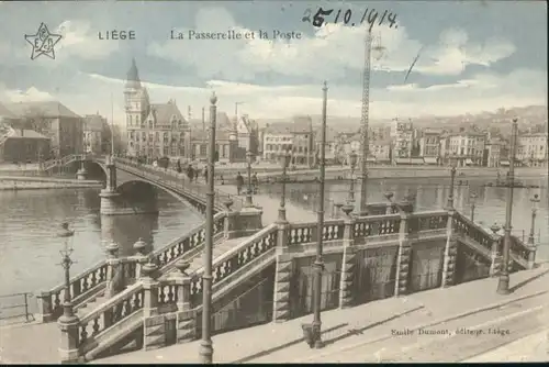 Liege Luettich Liege Passerelle Poste * / Luettich /Provinde Liege Luettich