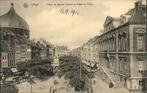 Liege Luettich Liege Place Marche Hotel de Ville * / Luettich /Provinde Liege Luettich