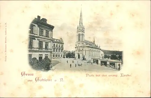 Gablonz Neisse Tschechien Kirche * / Jablonec nad nisou /