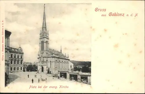 Gablonz Neisse Tschechien Kirche * / Jablonec nad nisou /