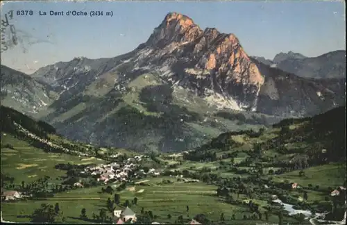 Bernex Haute-Savoie La Dent d'Oche  x / Bernex /Arrond. de Thonon-les-Bains