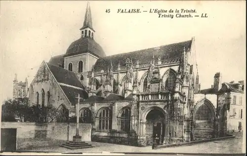 Falaise Calvados Eglise Trinite * / Falaise /Arrond. de Caen