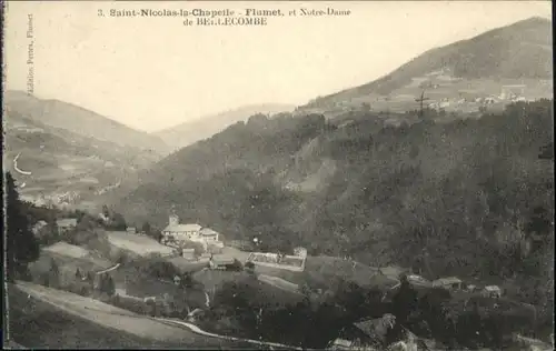 Saint-Nicolas-la-Chapelle Savoie Saint-Nicolas-la-Chapelle Flumet Notre-Dame Bellecombe * / Saint-Nicolas-la-Chapelle /Arrond. d Albertville