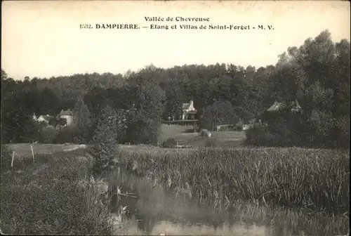 Dampierre-en-Yvelines Etang et Villas deSaint-Forget * / Dampierre-en-Yvelines /Arrond. de Rambouillet