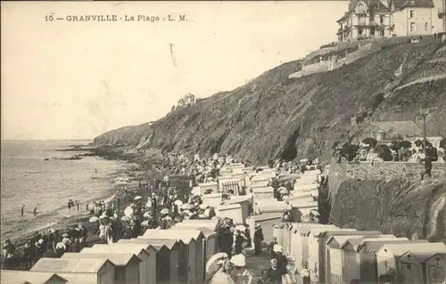 Granville Manche Plage * / Granville /Arrond. d Avranches