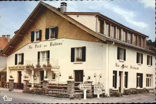 Saint-Maurice-sur-Moselle Hotel Restaurant Au Pied des Ballons * / Saint-Maurice-sur-Moselle /Arrond. d Epinal