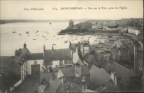 Saint-Malo Ille-et-Vilaine Bretagne Saint-Servan Port Eglise * / Saint-Malo /Arrond. de Saint-Malo