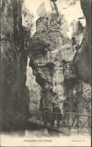 Lovagny Gorges du Fier Hoehle Grotte Schlucht * / Lovagny /Arrond. d Annecy