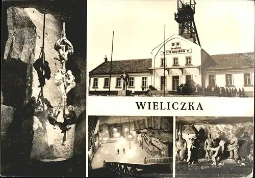 Wieliczka Wielicki Kleinpolen Zabytkowa kopalnia soli historisches Salzbergwerk Kat. Polen
