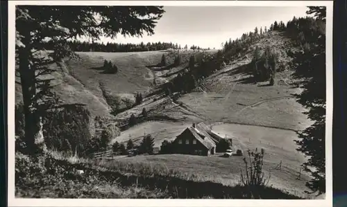 Muenstertal Schwarzwald Almgaststaette Kaelbelescheuer / Muenstertal /Breisgau-Hochschwarzwald LKR