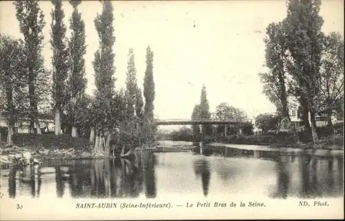 Saint-Aubin Seine-Inferieure Petit Bras  x