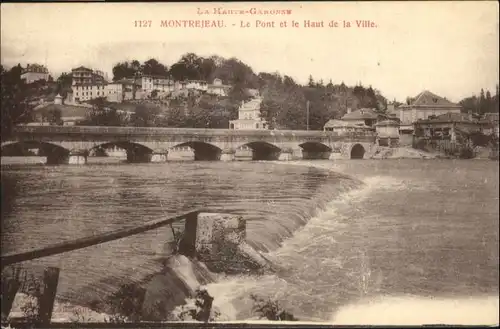 Montrejeau Haute-Garonne Pont Haut Ville / Montrejeau /Arrond. de Saint-Gaudens