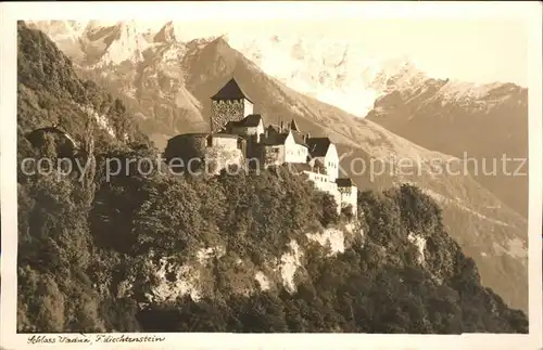 Liechtenstein  Schloss Vaduz Kat. Liechtenstein