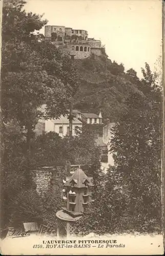 Royat Puy de Dome Royat Bains Paradis * / Royat /Arrond. de Clermont-Ferrand