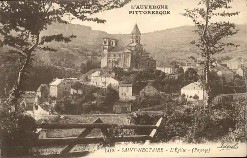 Saint-Nectaire Puy de Dome Saint-Nectaire Eglise Kirche * / Saint-Nectaire /Arrond. d Issoire