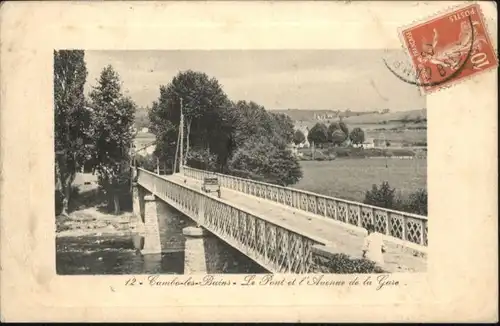 Cambo-les-Bains Pont Avenue Gare x