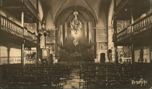 Hendaye Pyrenees Atlantiques Eglise Kirche x / Hendaye /Arrond. de Bayonne