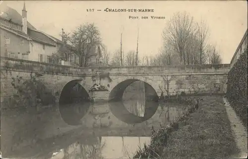 Chalons-sur-Marne Ardenne Pont Viviers x / Chalons en Champagne /Marne