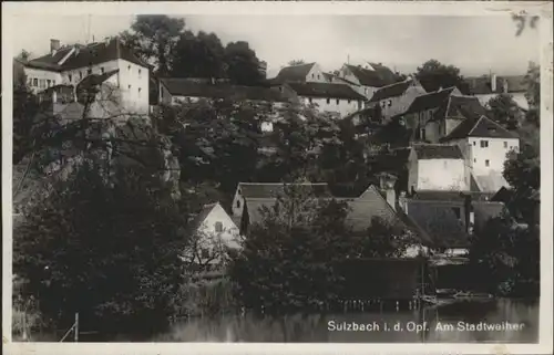 Sulzbach-Rosenberg  Stadtweiher * / Sulzbach-Rosenberg /Amberg-Sulzbach LKR