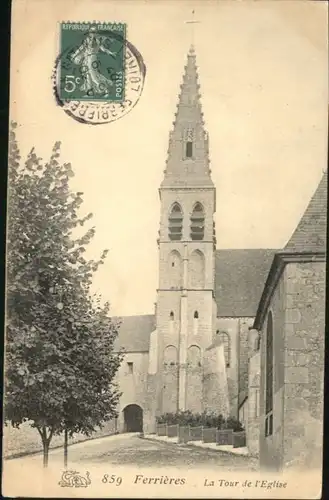 Ferrieres-en-Gatinais Tour de l'Eglise x / Ferrieres-en-Gatinais /Arrond. de Montargis