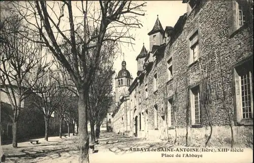 Saint-Antoine-l Abbaye Saint-Antoine Abbaye Place * / Saint-Antoine-l Abbaye /Arrond. de Grenoble