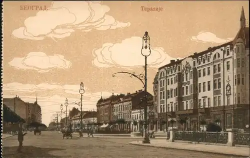 Beograd Belgrad Belgrade Place Terazije * /  /