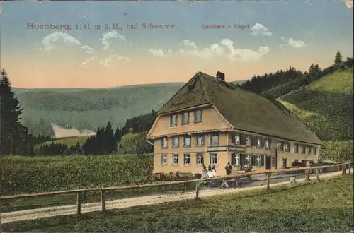 Eisenbach Schwarzwald Hochberg Gasthaus zum Engel * / Eisenbach (Hochschwarzwald) /Breisgau-Hochschwarzwald LKR