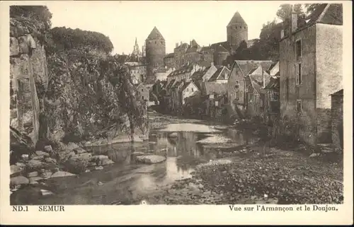 Semur-en-Auxois Armancon Donjon * / Semur-en-Auxois /Arrond. de Montbard
