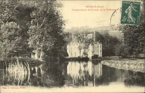 Neuilly Eure Neuilly Eure Chateau Folletiere x / Neuilly /Arrond. d Evreux
