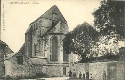 Santeuil d Eure-et-Loir Eglise * / Santeuil /Arrond. de Chartres