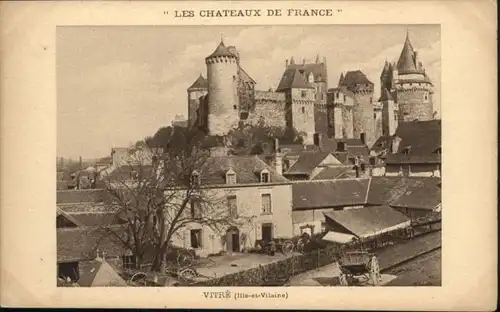 Vitre d Ille-et-Vilaine Vitre Chateau  * / Vitre /Arrond. de Rennes