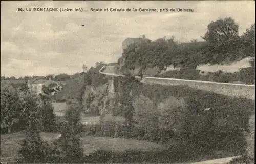 La Montagne Loire-Atlantique Route Coteau Garenne Boiseau * / La Montagne /Arrond. de Nantes