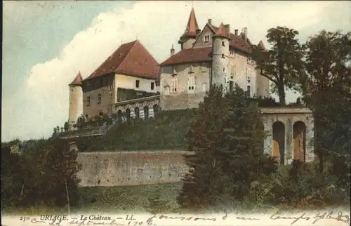 Uriage-les-Bains Isere Chateau x / Vaulnaveys-le-Haut /Arrond. de Grenoble