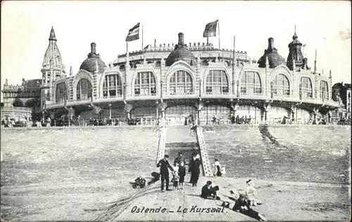 ww73719 Ostende Flandre Ostende Kursaal * Kategorie.  Alte Ansichtskarten